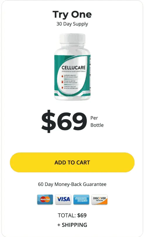 CelluCare 1 Bottle